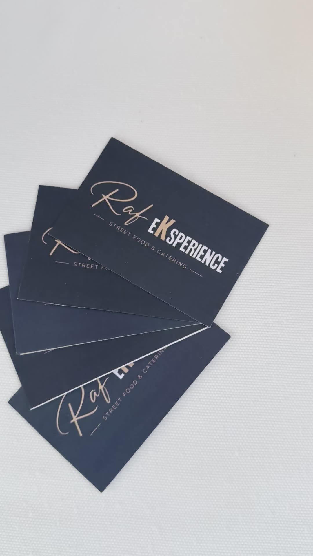 I biglietti da visita Raf Eksperience